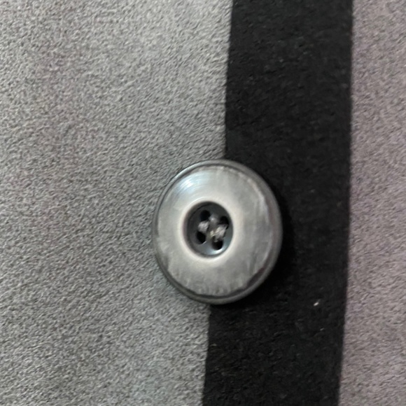 Vintage Olympic Trench Suede Jacket - Picture 2 of 4